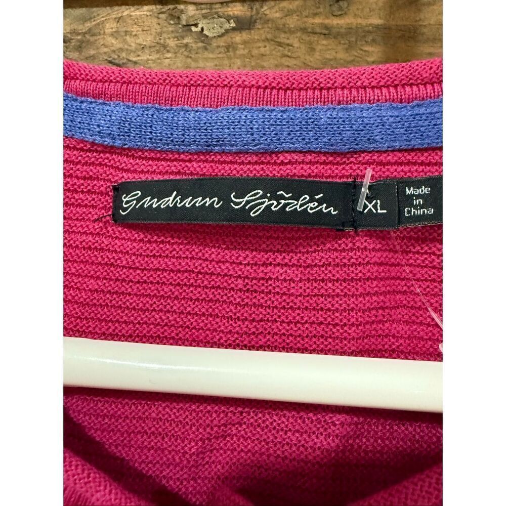 Gudrun Sjoden button front cardigan sweater size XL - Picture 3 of 7